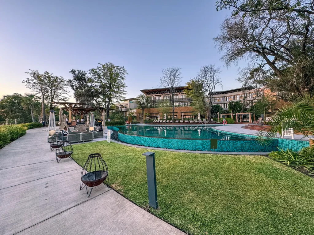 My Accommodation in Zambia, the Radisson Blu Mosi-Oa-Tunya, Livingstone