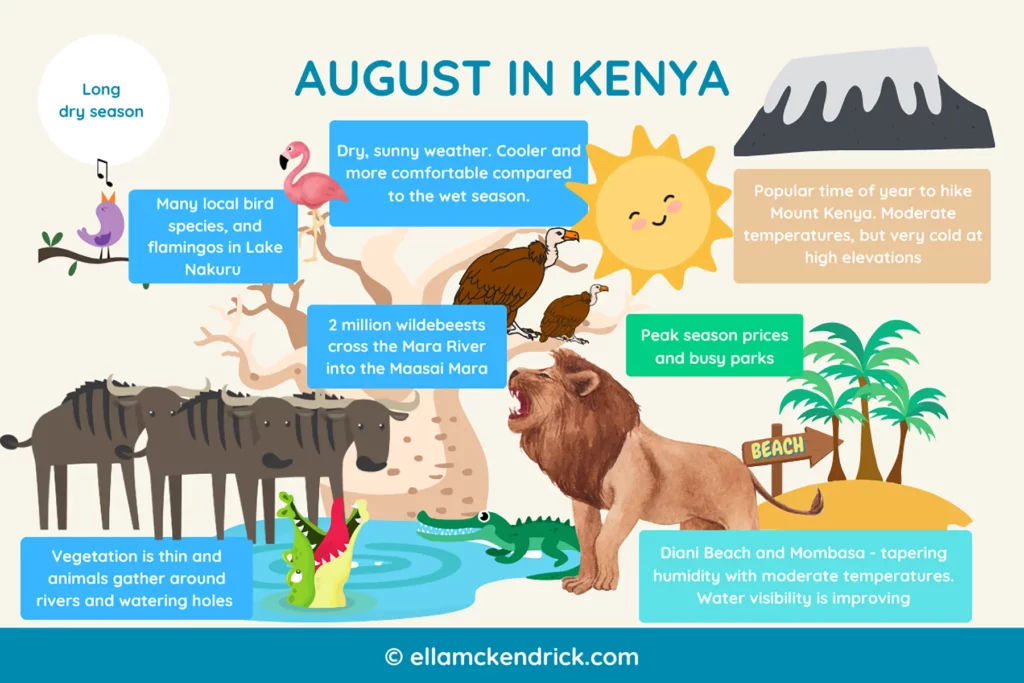 Visual guide to Kenya in August