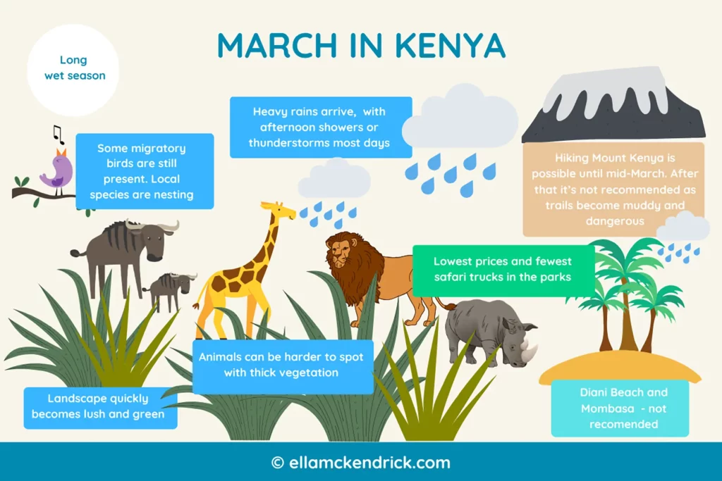 Visual guide to Kenya in March
