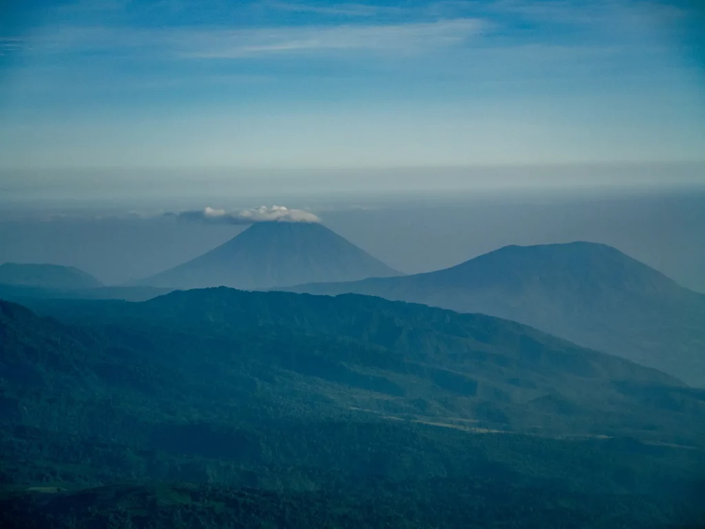 Ol Doinyo Lengai viewed from the air