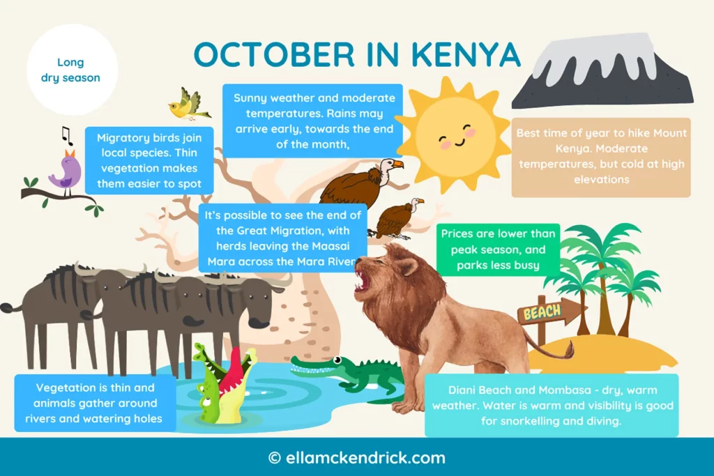 Visual guide to Kenya in October