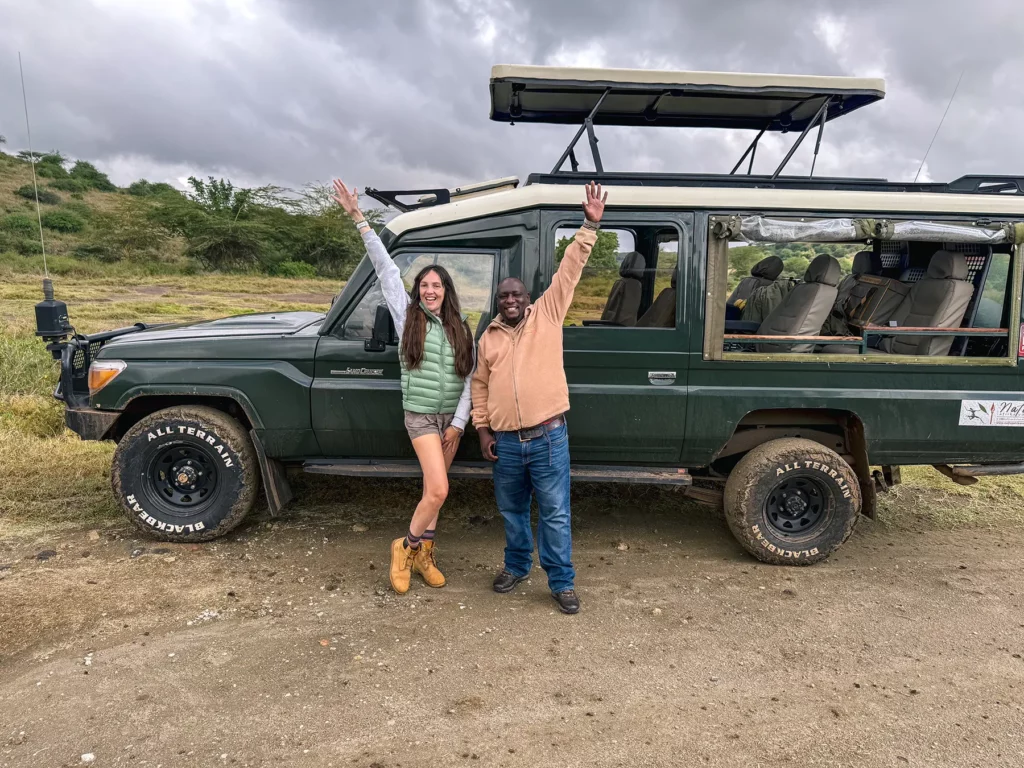 Ella McKendrick on safari with one of my favourite local tour operators