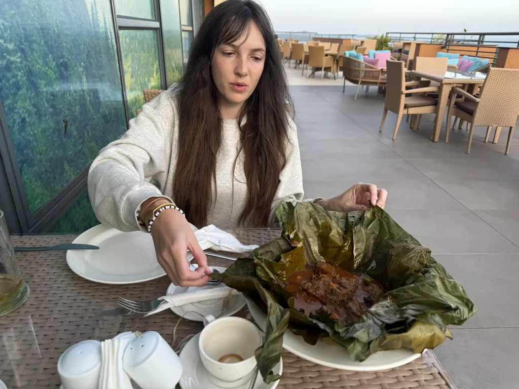 The rooftop restaurant at K Hotels in Entebbe is one of the best in area. Ella McKendrick